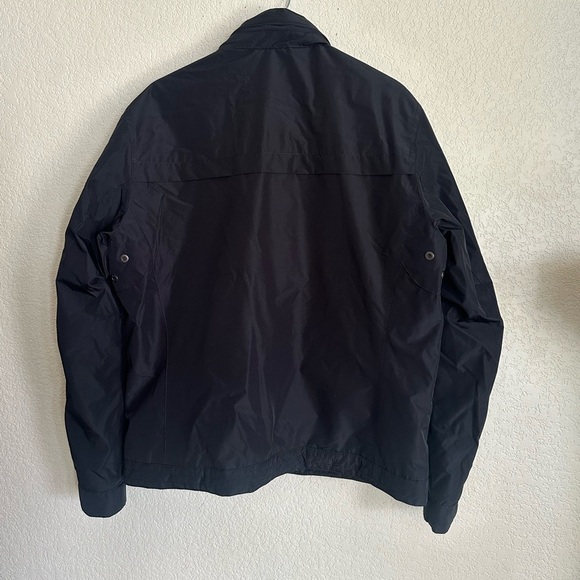 Massimo Dutti Concealed Hood Jacket With Pockets Sz L NWOT - Picture 2 of 8